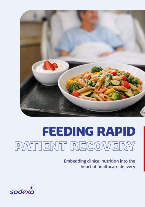 Cover image for the Feeding Rapid Patient Recovery white paper 
