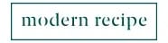 Modern Recipe logo.