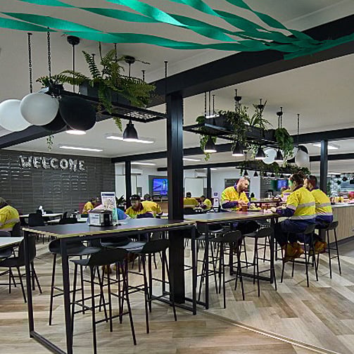people-are-gathering-in-a-refurbished-dinner-room
