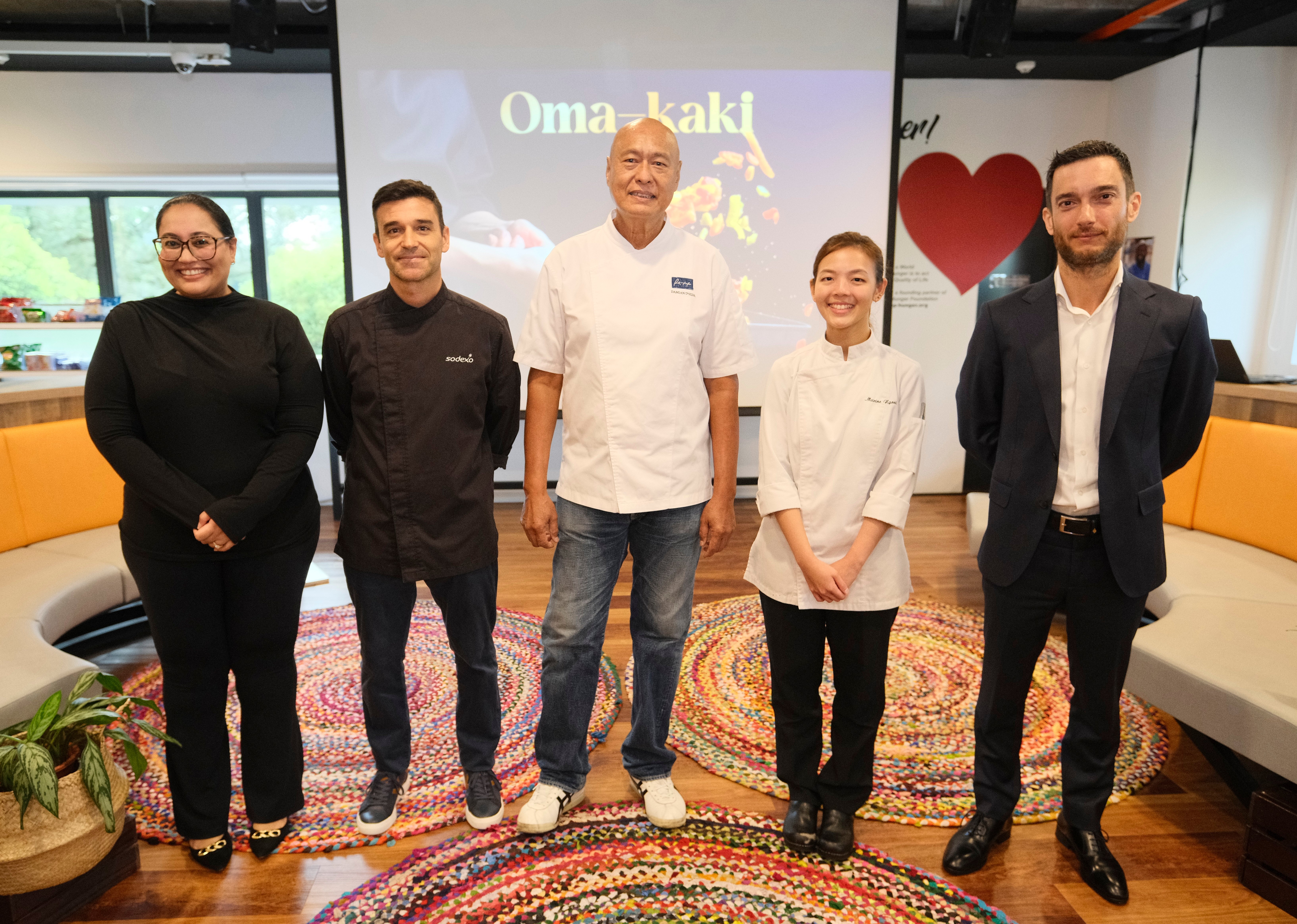 Sodexo Oma-Kaki Launch Image