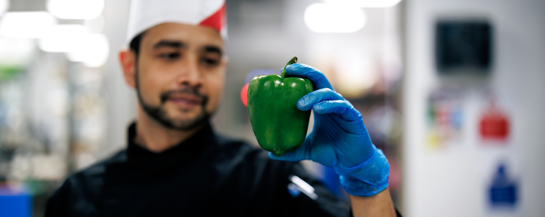 the bell pepper
