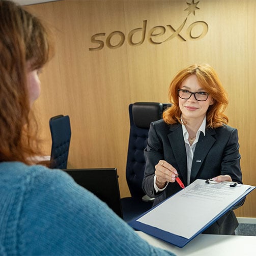 Sodexo-Empfang-Banner-Card