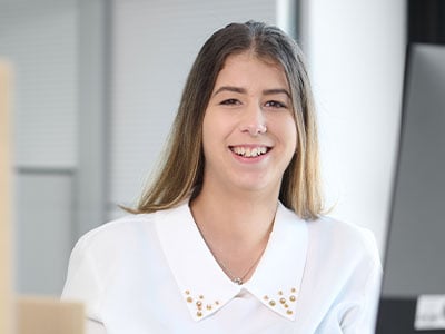 Portrait von Jennifer Hunger, Management Assistent bei Sodexo