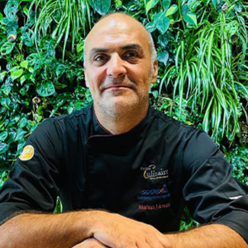 Portrait von Markus Menzel, Küchenleiter bei Sodexo