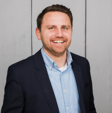 Porträt Tim Meierhans, Brand Manager Food bei Sodexo