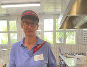 Portrait von Anke Bernhardt, Köchin bei Sodexo
