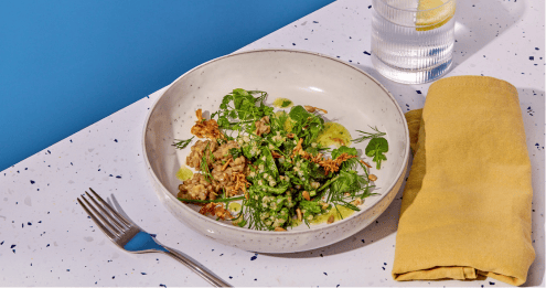 Mainhatten Green Bowl von Sodexo verbindet regionale Kräuter und Getreide mit zeitgemäßer Food Innovation