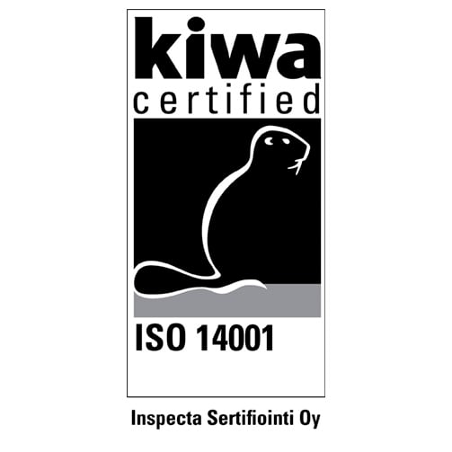 Kiwa-sertifioinnin merkintä.