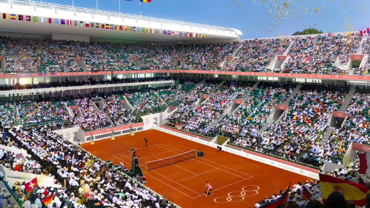 Terrain de tennis