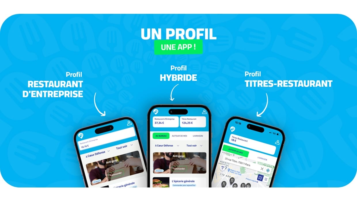 Toqla Hybride I Un profil 1 App