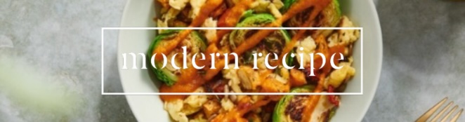 logo modern recipe