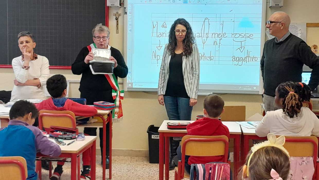 Il Comune di Breganze e Sodexo Italia distribuiscono 300 Food Bag antispreco ai bambini delle scuole primarie
