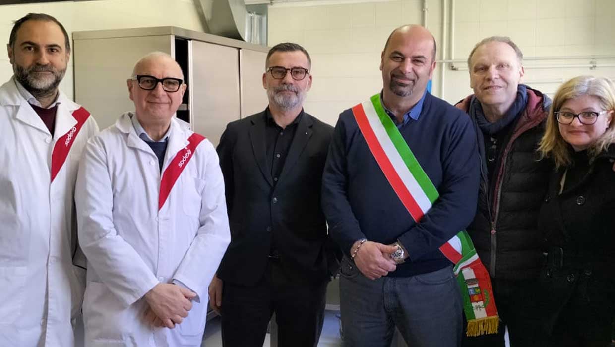 Sodexo acquista un cuoci pasta elettrico per le mense della Scuola "Giuseppe Mazzini"