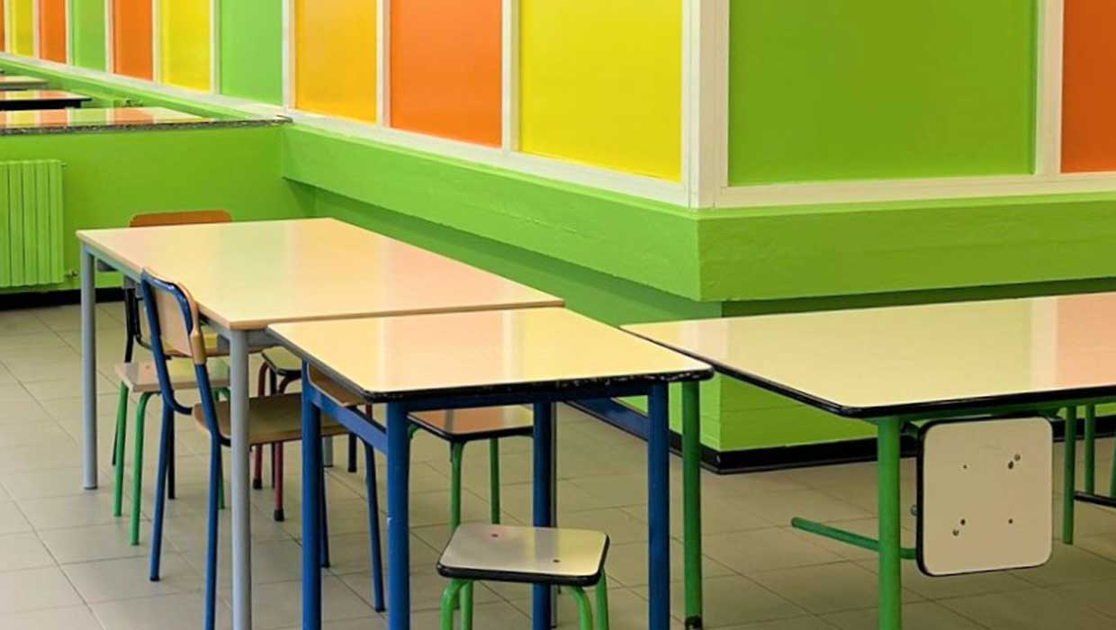 Le mense di Segrate sono state ristrutturate il rientro a scuola di 700 bambini