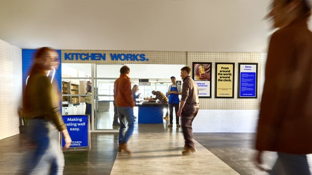 Kitchen Works routing