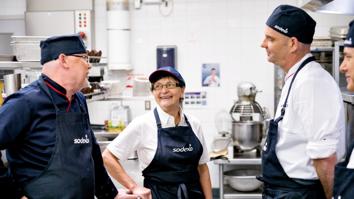 Kökspersonal Sodexo rapport outsourcing