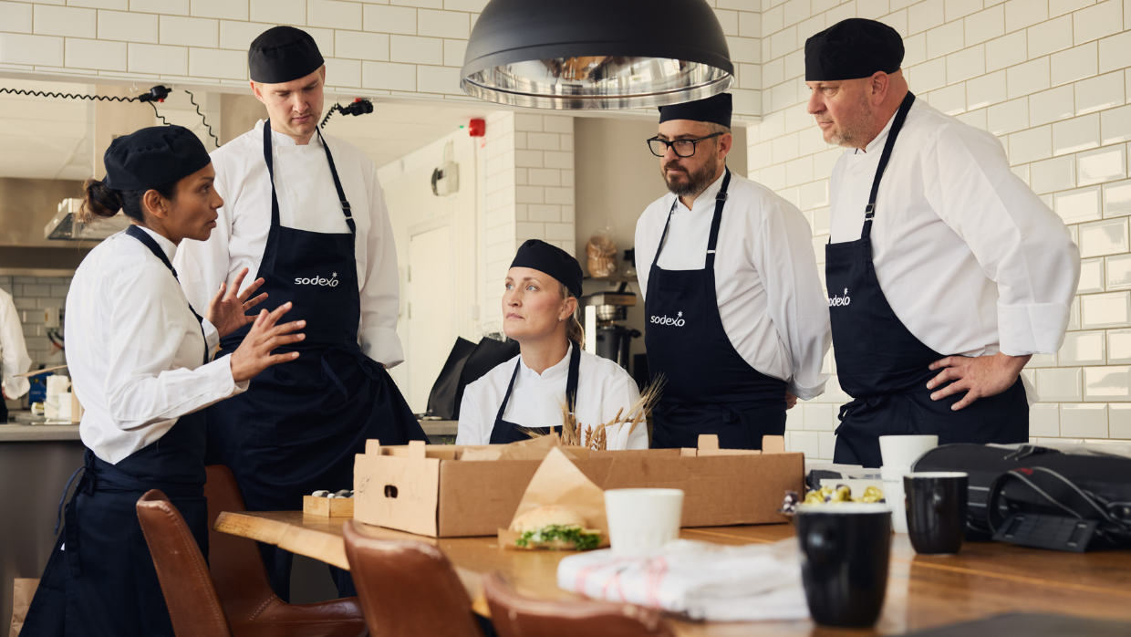 Stockholm Food Forum Sodexo Culinary Team