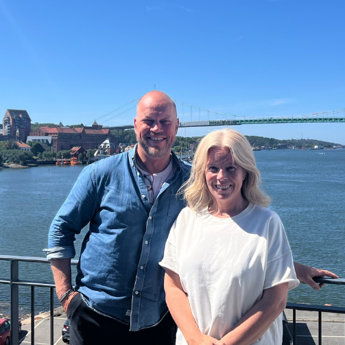 Maria Edvardsen och Tony Jacobsson städexperter på Sodexo