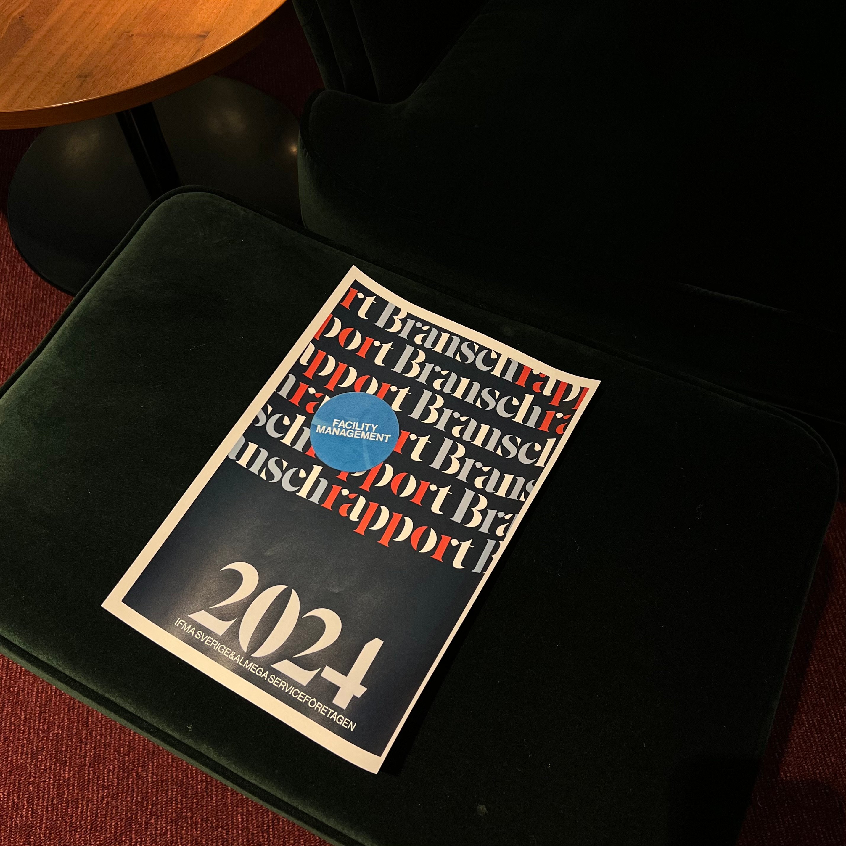 Förstasidan av FM branschrapport 2024