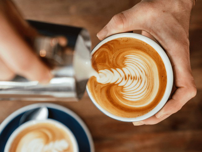 Någon som gör barista kaffe
