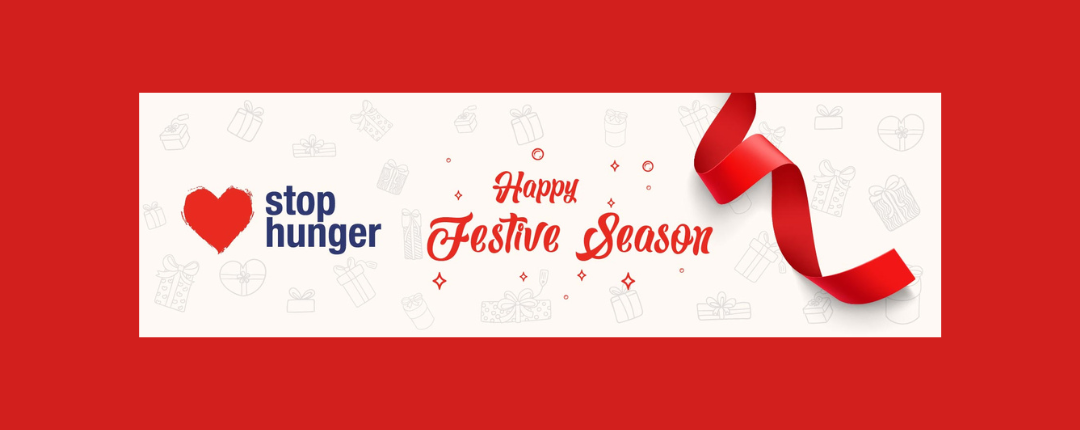 Stop Hunger julhälsning 2024