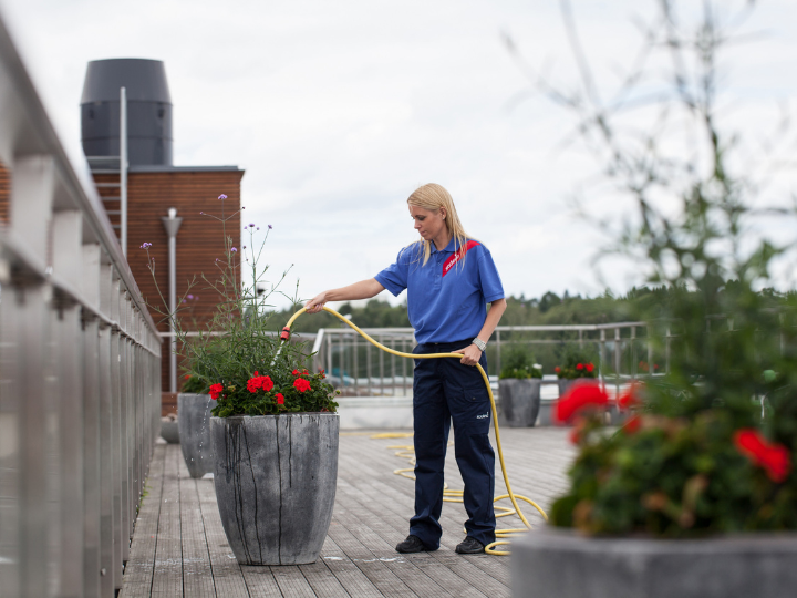 Servicetjänster i utemiljö