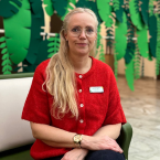 Porträttbild på Frida Hellin, utvecklingsstrateg på Pysslingen förskolor