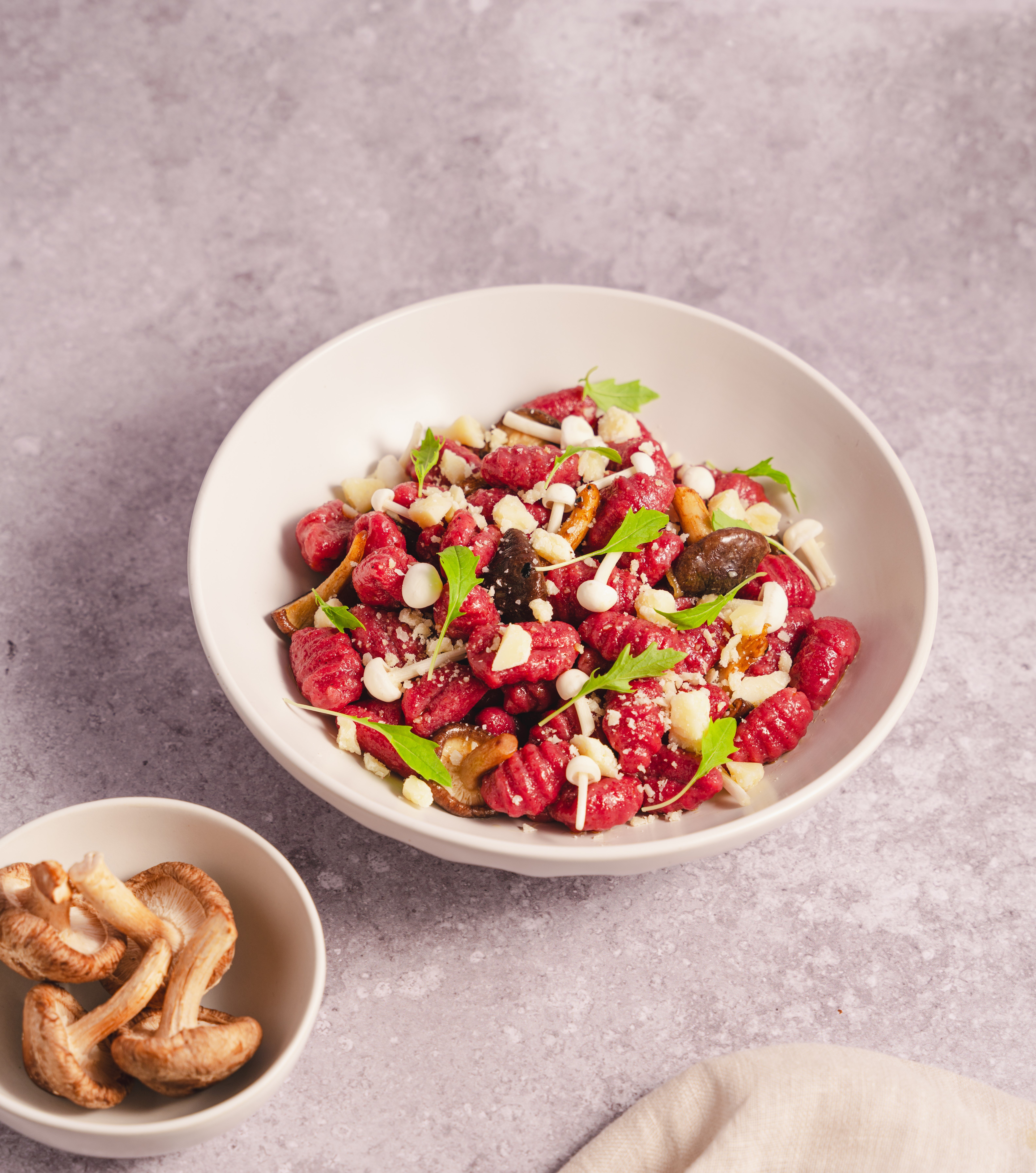 print_l_Beet Gnocchi with Enoki and Shitake Mushrooms 3