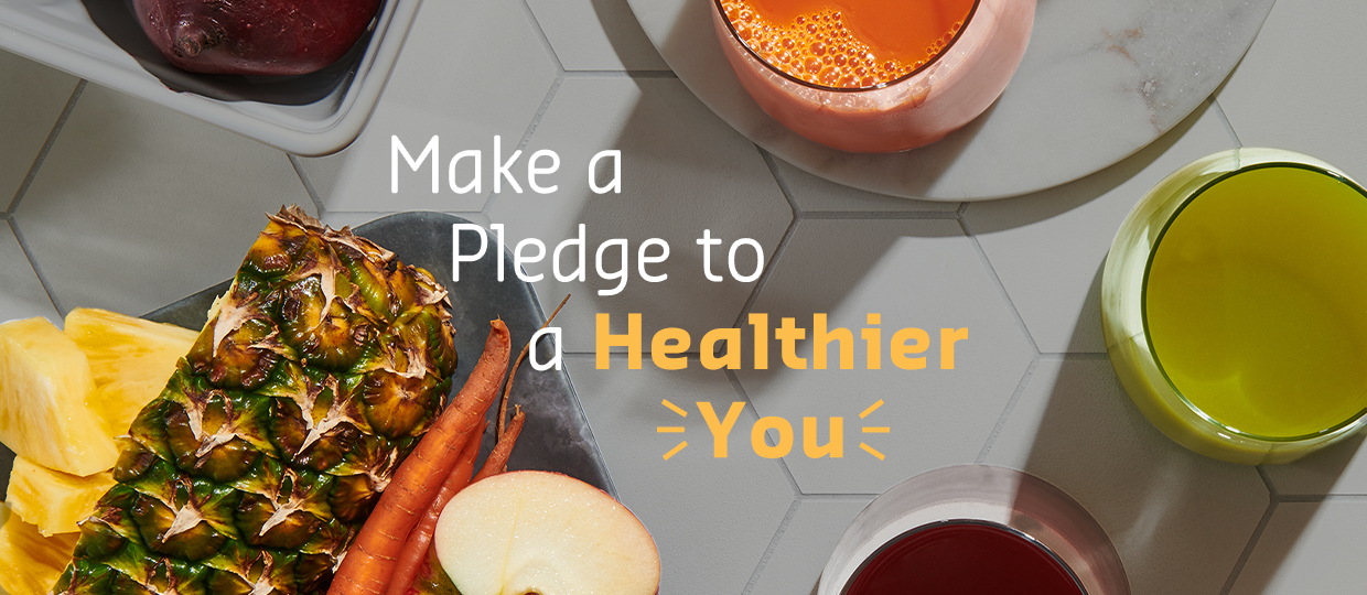 make a health pledge to a healthier you