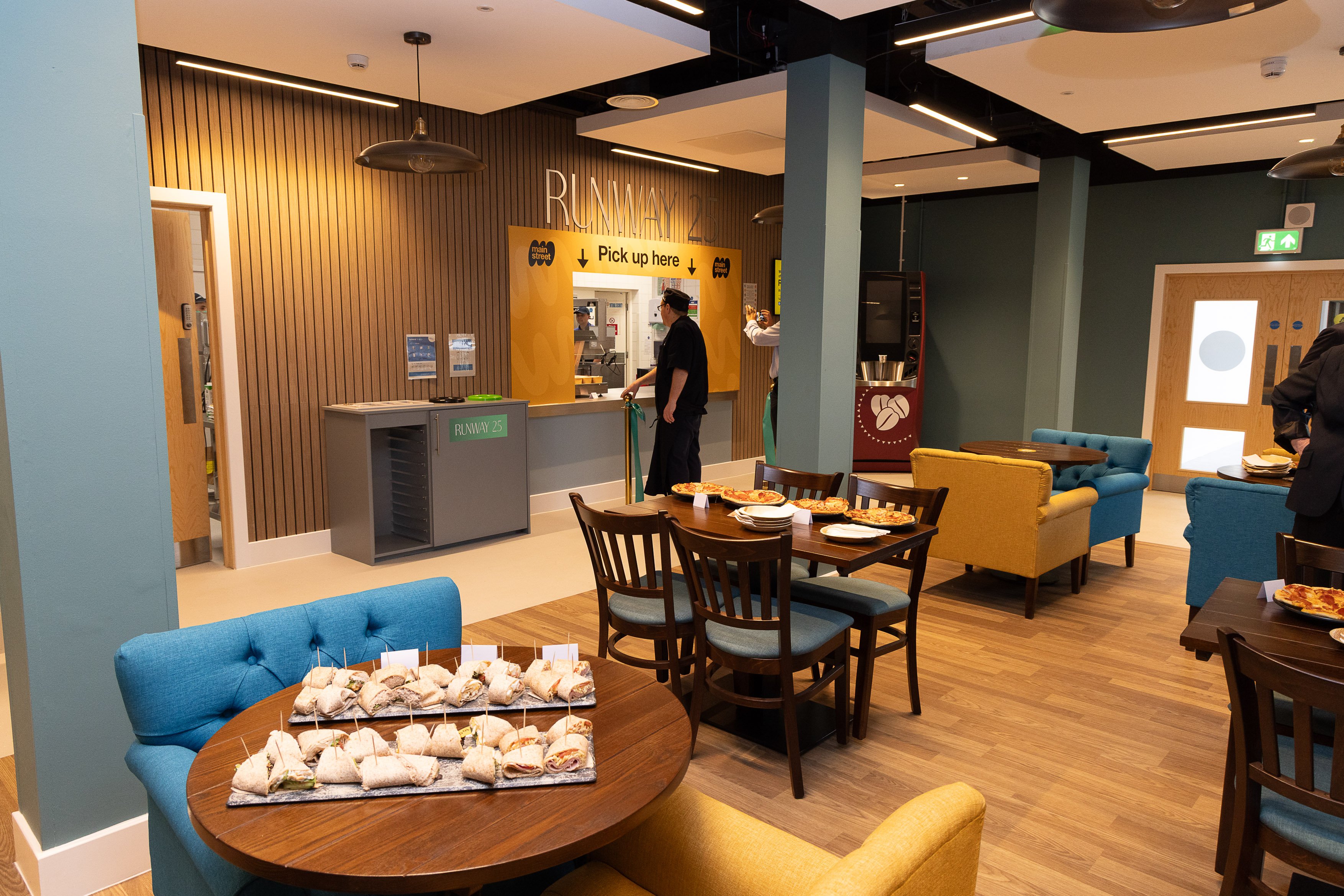 Sodexo introduces digital dining to RAF Brize Norton with official opening of 'Runway 25'