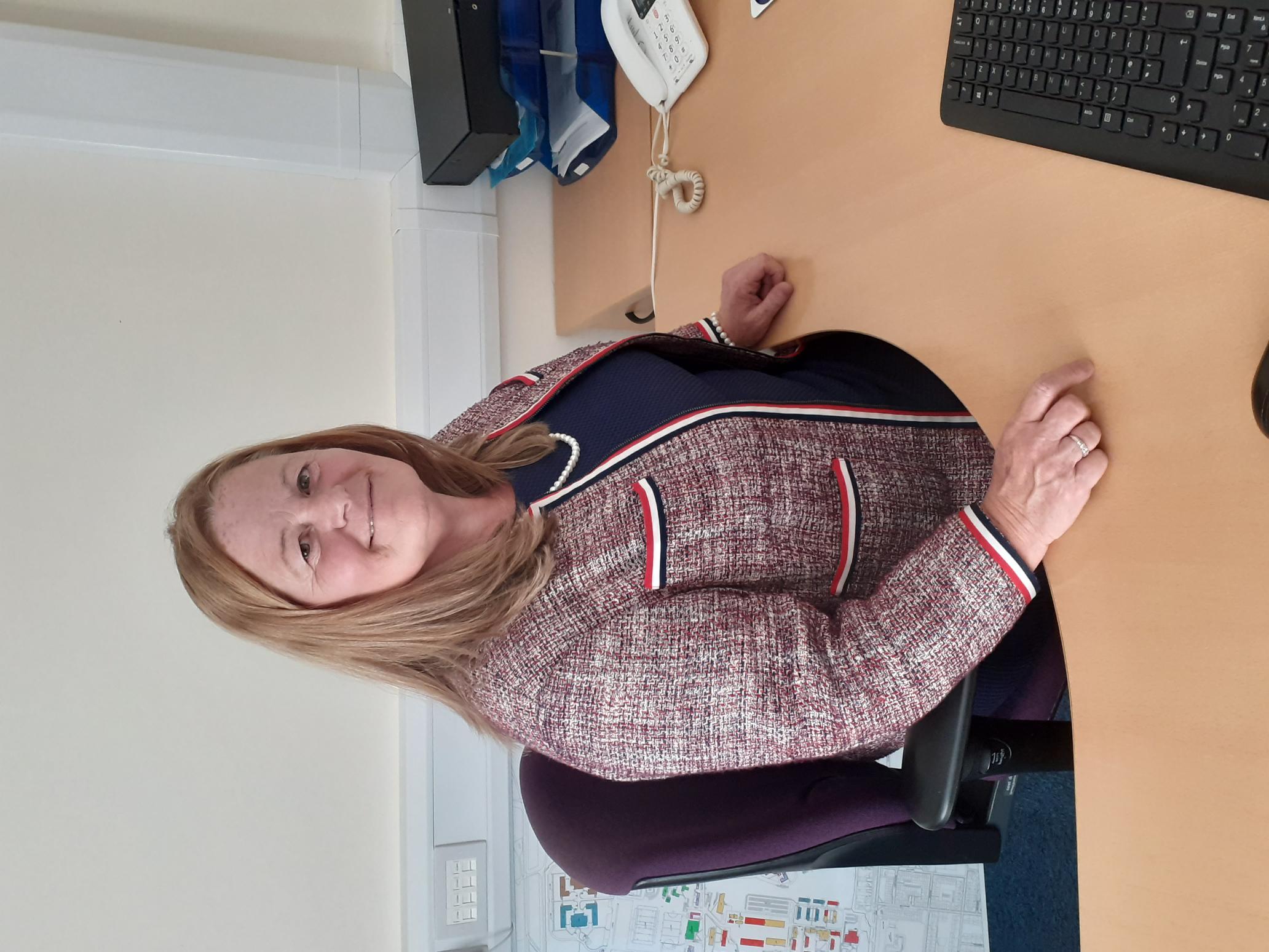 Maureen O’Leary, Service Manager for Sodexo at Larkhill Garrison
