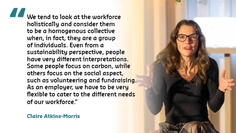 quote from claire atkins morris