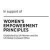 In support of women's empowerment logo