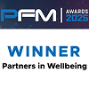 PFM Awards 2025 winner for Partners in Wellbeing