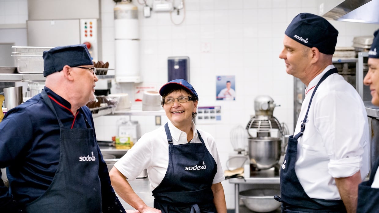 Sodexo workers