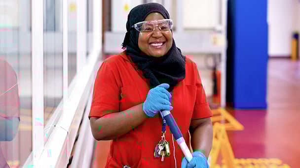 sodexo employee smiling