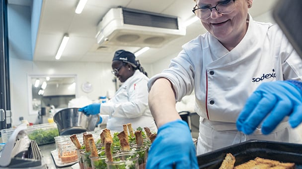 sodexo employees working
