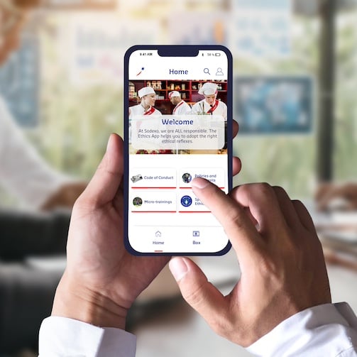 Sodexo Ethics App preview