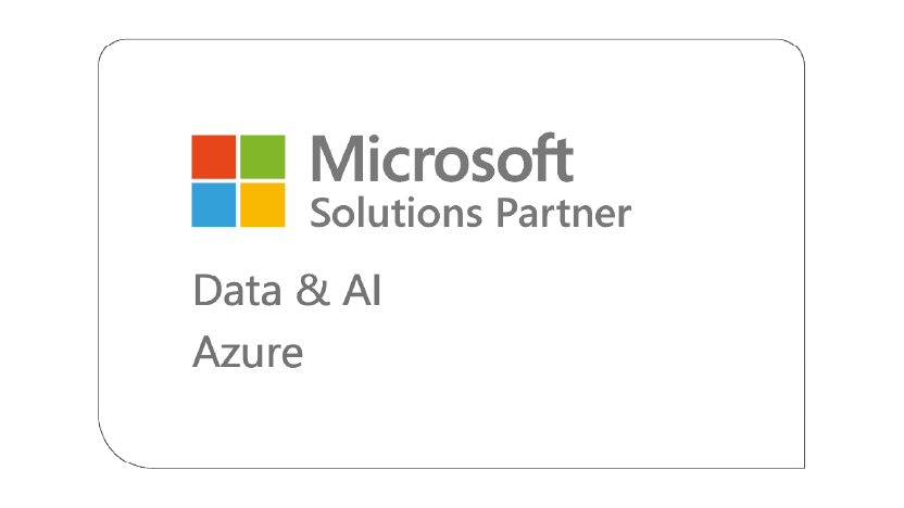 Microsoft Solutions Partner - Data and AI Azure 400px high