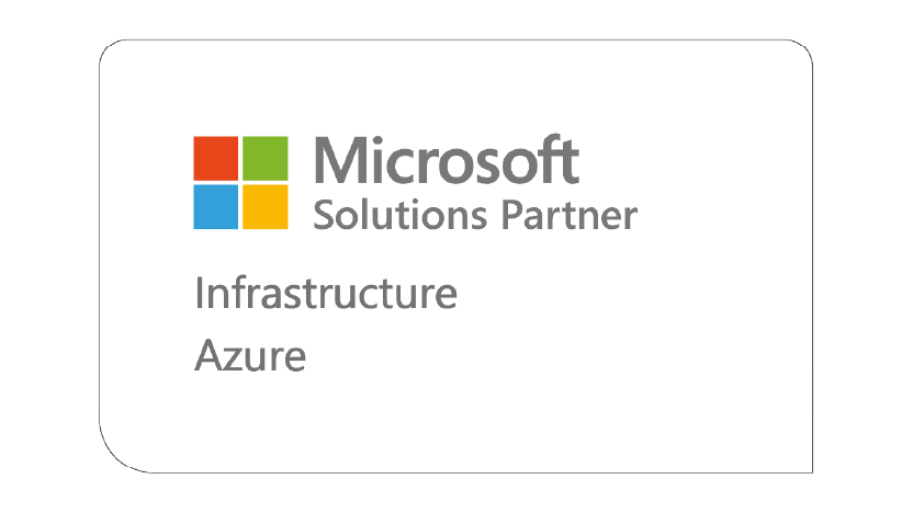 Microsoft Solutions Partner - Infrastructure Azure 400px high