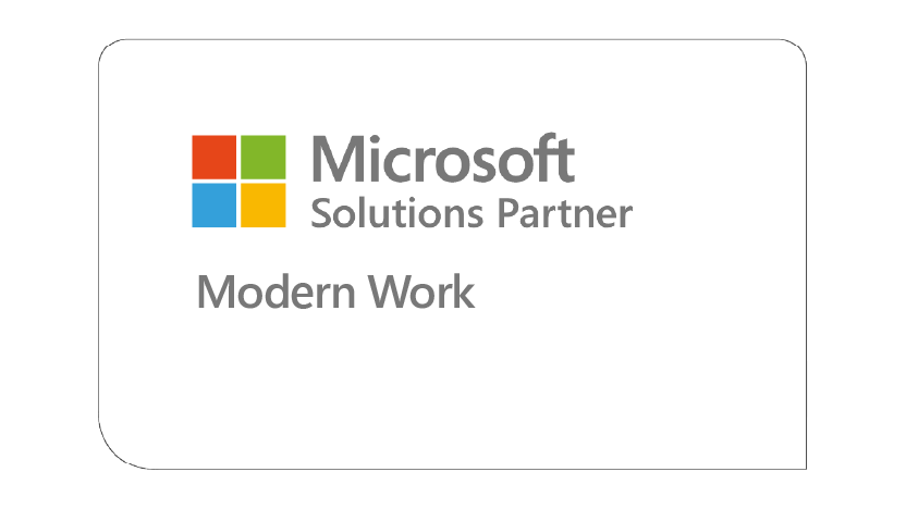 Microsoft Solutions Partner - Modern Work 400px high