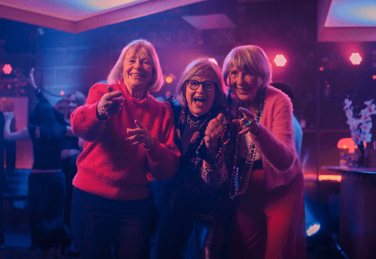 kundeutbytte damer som feirer