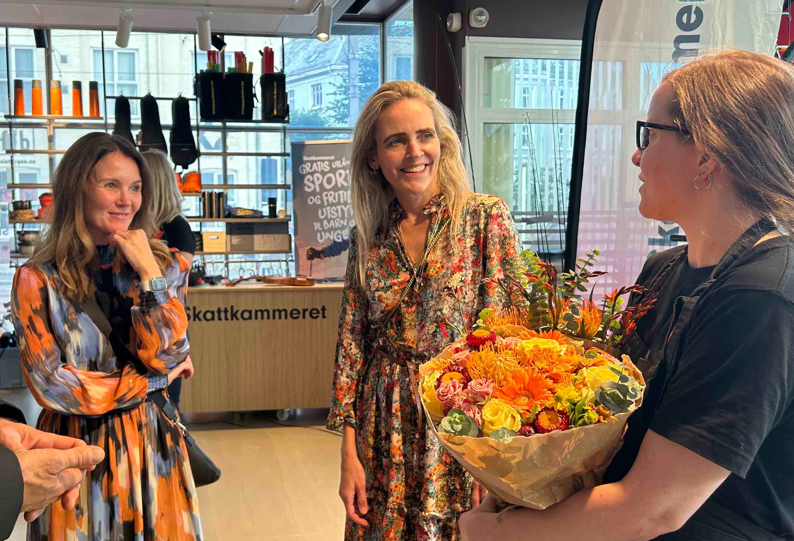 Utdeling av milliongave til Kirkens Bymisjon i deres nye lokaler i Wigandgården