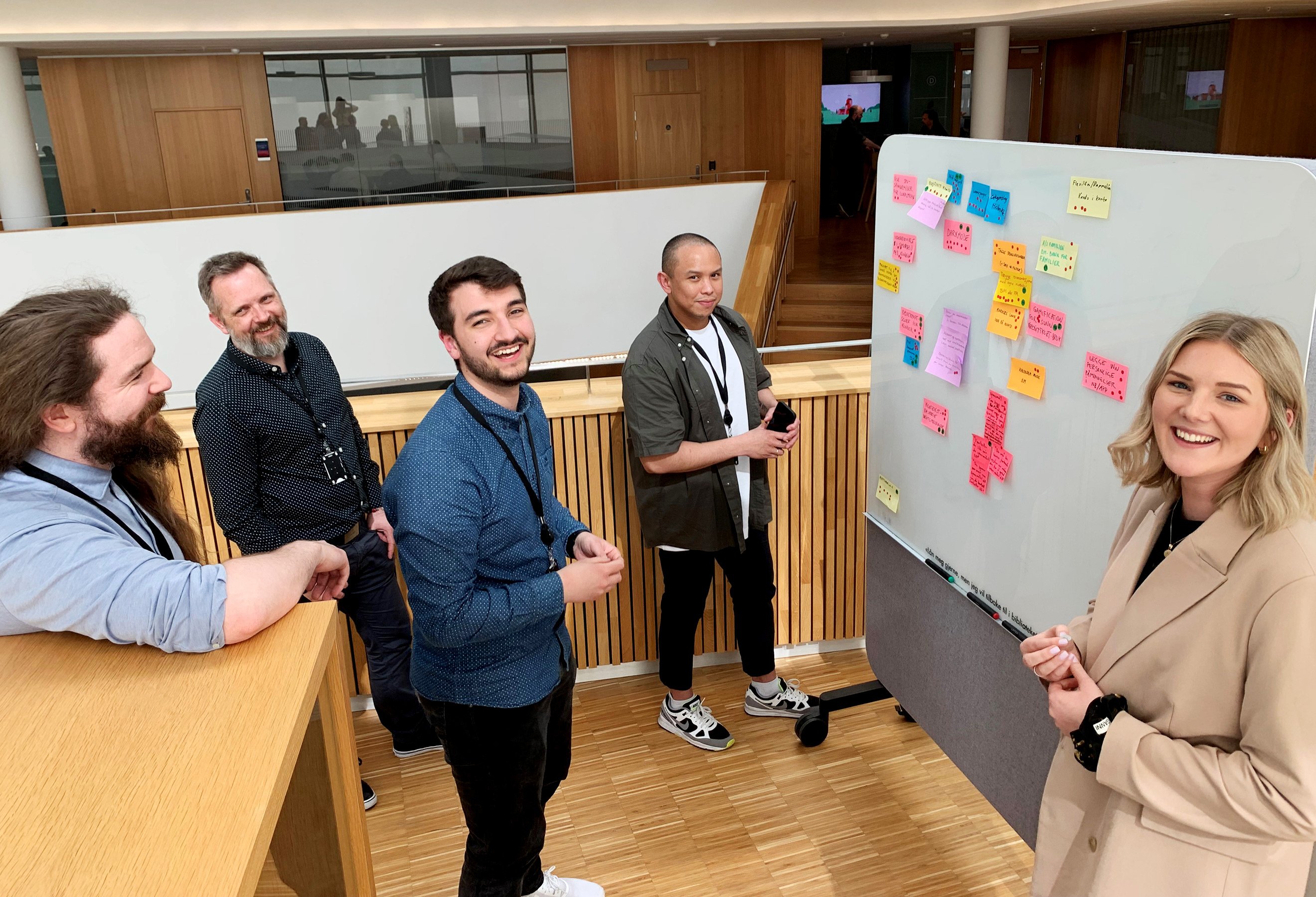 Utviklere i Sparebanken Vest gjør en Hackathon