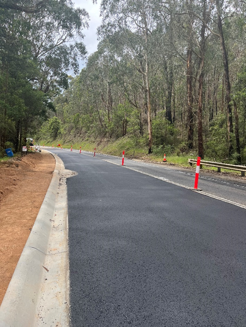 Melba new asphalt