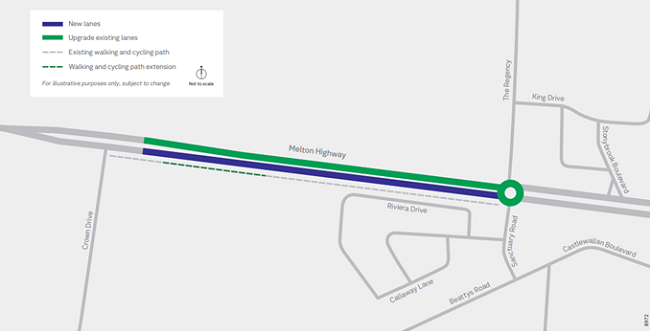 Melton Highway Infill Duplication project