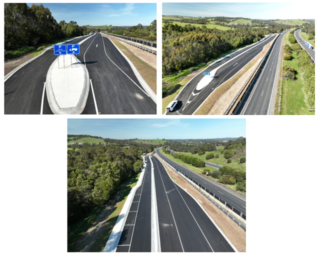 Images of completed works at Barry’s Bay Hume Freeway Rest Area (southbound)