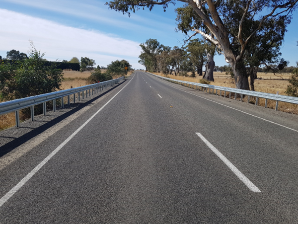 Image of Heathcote-Kyneton Road between Diss Lane and Watts Lane, Langley
