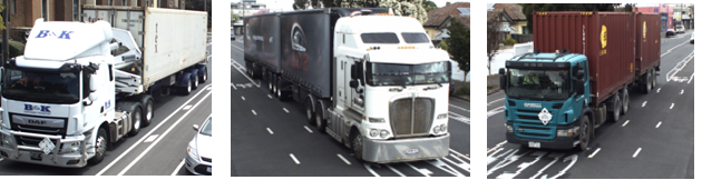 Images of Large trucks like these will have an alternative route via the new tunnel