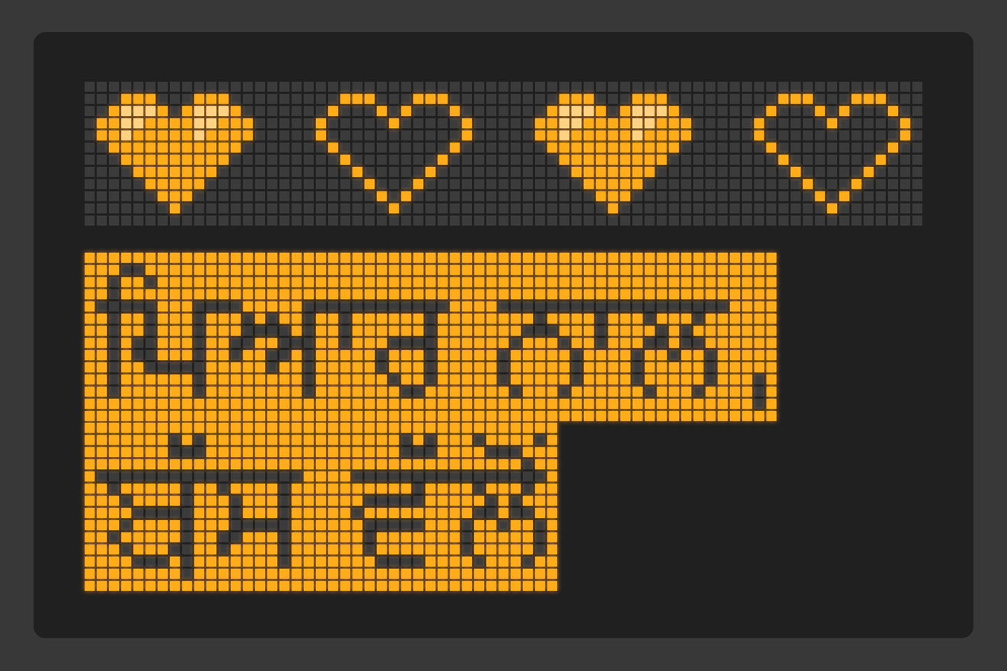Image of the Love, the bus sign in Punjabi